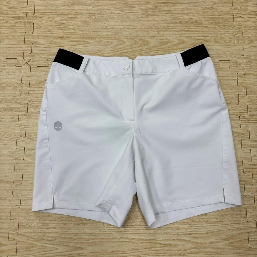 新品未使用品　HYDROGEN ゴルフパンツ　Lサイズ ハーフパンツ　白 新品未使用品 HYDROGEN ゴルフパンツ Lサイズ ハーフパンツ 白